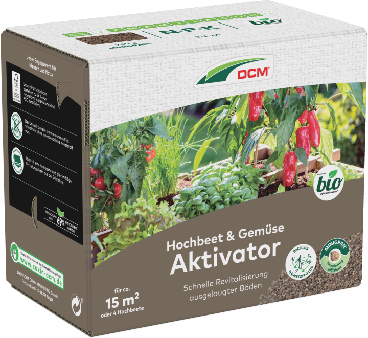 CUXIN Hochbeet & Gemüse Aktivator